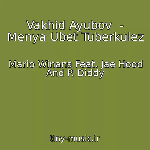 کاور آهنگ Vakhid Ayubov  - Menya Ubet Tuberkulez از Mario Winans Feat. Jae Hood And P. Diddy