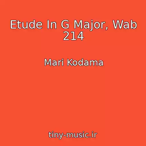 کاور آهنگ Etude In G Major, Wab 214 از Mari Kodama