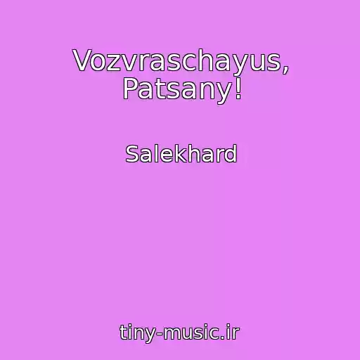 کاور آهنگ Vozvraschayus, Patsany! از Salekhard