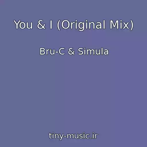 کاور آهنگ You & I (Original Mix) از Bru-C & Simula