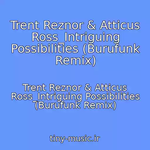 کاور آهنگ Trent Reznor & Atticus Ross_Intriguing Possibilities (Burufunk Remix) از Trent Reznor & Atticus Ross_Intriguing Possibilities (Burufunk Remix)