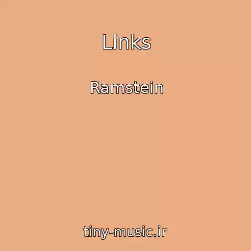 کاور آهنگ Links از Ramstein