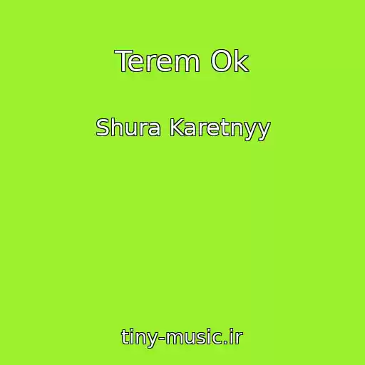 کاور آهنگ Terem Ok از Shura Karetnyy