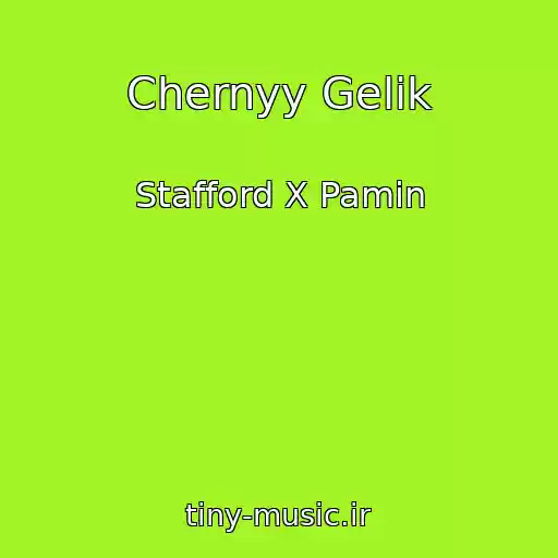 کاور آهنگ Chernyy Gelik از Stafford X Pamin