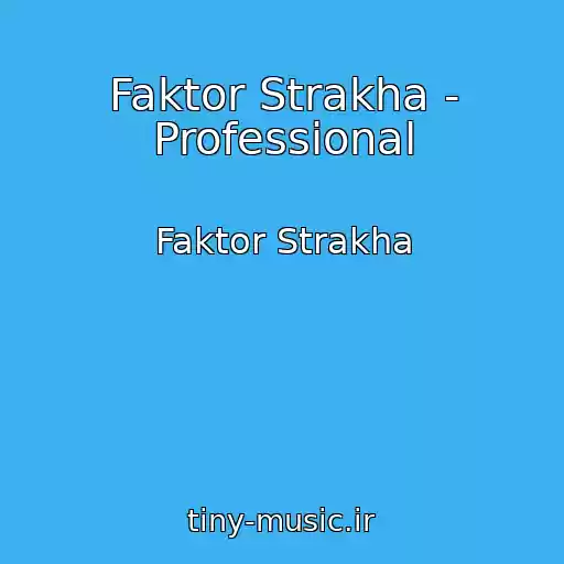 کاور آهنگ Faktor Strakha - Professional از Faktor Strakha