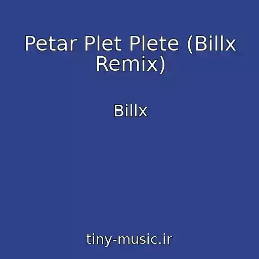 کاور آهنگ Petar Plet Plete (Billx Remix) از Billx