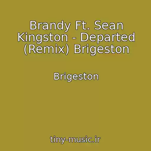 کاور آهنگ Brandy Ft. Sean Kingston - Departed (Remix) Brigeston از Brigeston