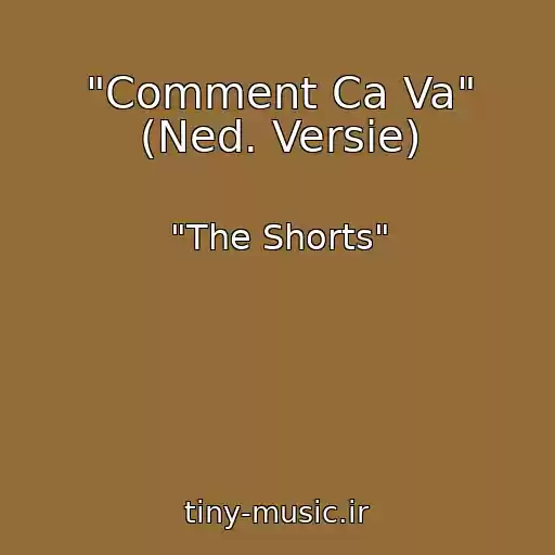 کاور آهنگ "Comment Ca Va" (Ned. Versie) از "The Shorts"