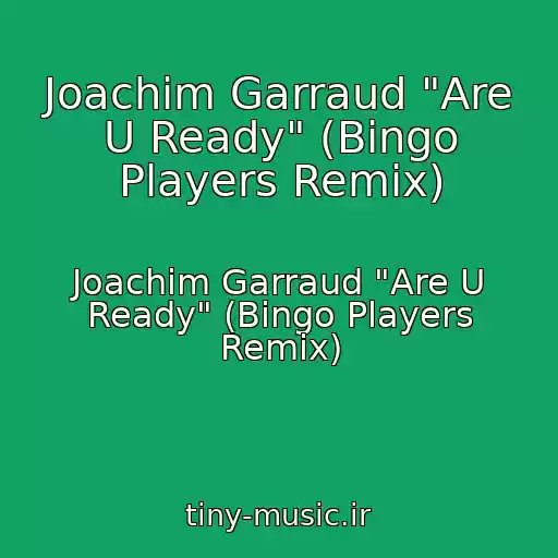 کاور آهنگ Joachim Garraud "Are U Ready" (Bingo Players Remix) از Joachim Garraud "Are U Ready" (Bingo Players Remix)