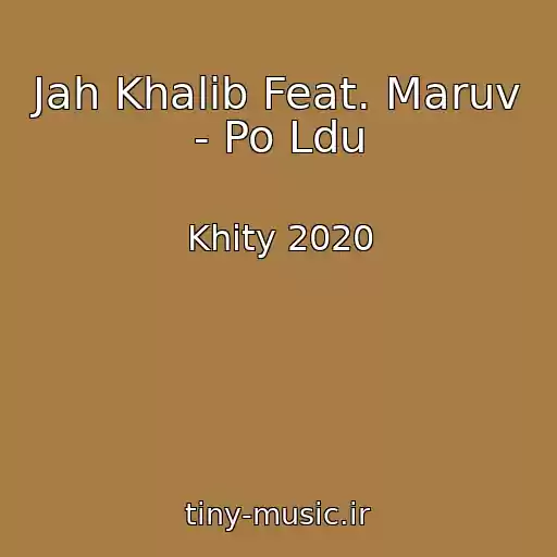 کاور آهنگ Jah Khalib Feat. Maruv - Po Ldu از Khity 2020