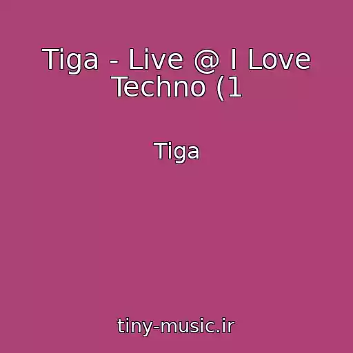 کاور آهنگ Tiga - Live @ I Love Techno (1 از Tiga