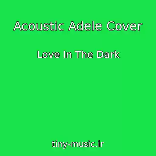 کاور آهنگ Acoustic Adele Cover از Love In The Dark