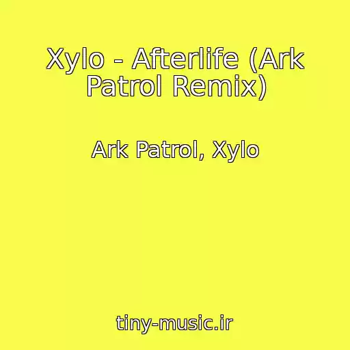 کاور آهنگ Xylo - Afterlife (Ark Patrol Remix) از Ark Patrol, Xylo