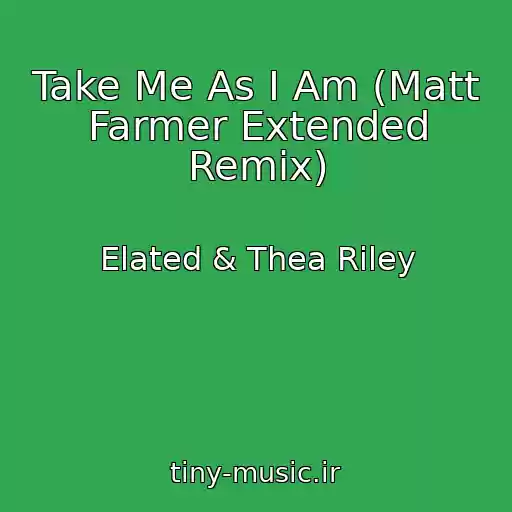 کاور آهنگ Take Me As I Am (Matt Farmer Extended Remix) از Elated & Thea Riley
