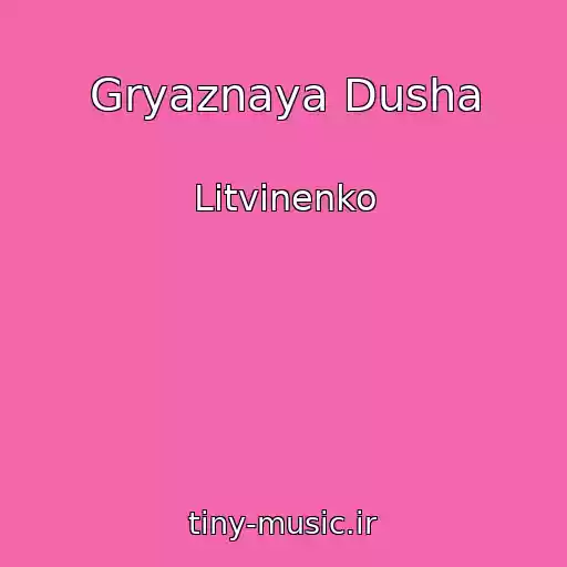 کاور آهنگ Gryaznaya Dusha از Litvinenko