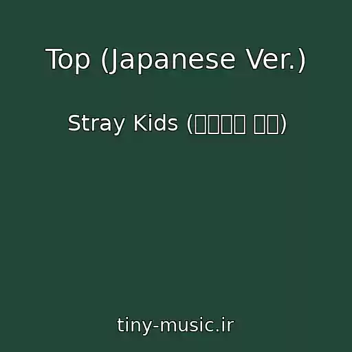 کاور آهنگ Top (Japanese Ver.) از Stray Kids (스트레이 키즈)
