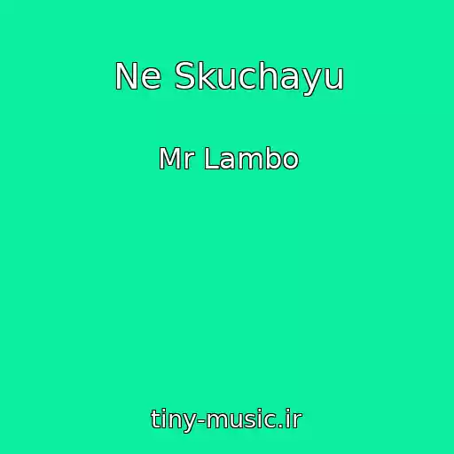 کاور آهنگ Ne Skuchayu از Mr Lambo