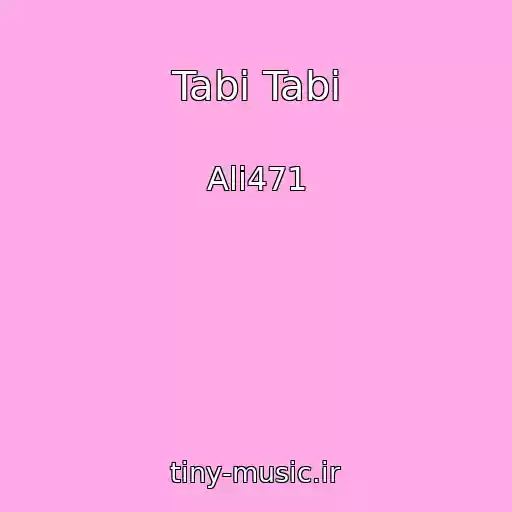 کاور آهنگ Tabi Tabi از Ali471
