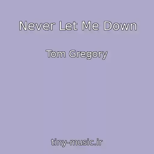 کاور آهنگ Never Let Me Down از Tom Gregory