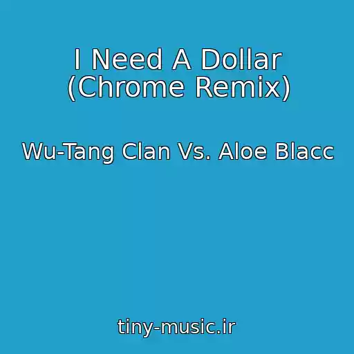 کاور آهنگ I Need A Dollar (Chrome Remix) از Wu-Tang Clan Vs. Aloe Blacc