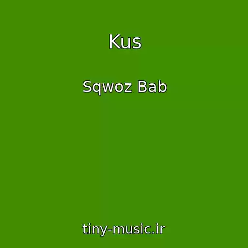 کاور آهنگ Kus از Sqwoz Bab