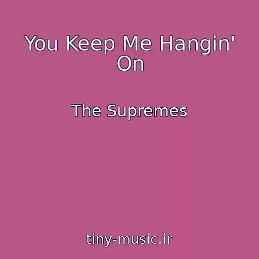 کاور آهنگ You Keep Me Hangin' On از The Supremes