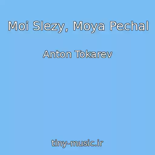 کاور آهنگ Moi Slezy, Moya Pechal از Anton Tokarev