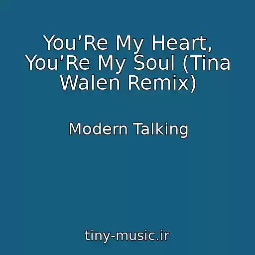 کاور آهنگ You’Re My Heart, You’Re My Soul (Tina Walen Remix) از Modern Talking