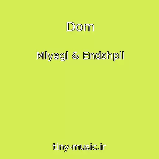 کاور آهنگ Dom از Miyagi & Endshpil