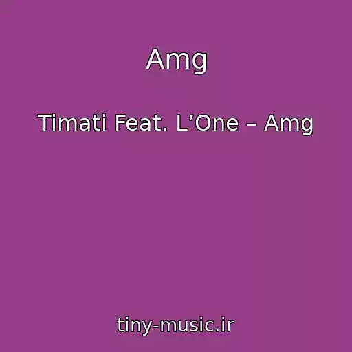 کاور آهنگ Amg از Timati Feat. L’One – Amg