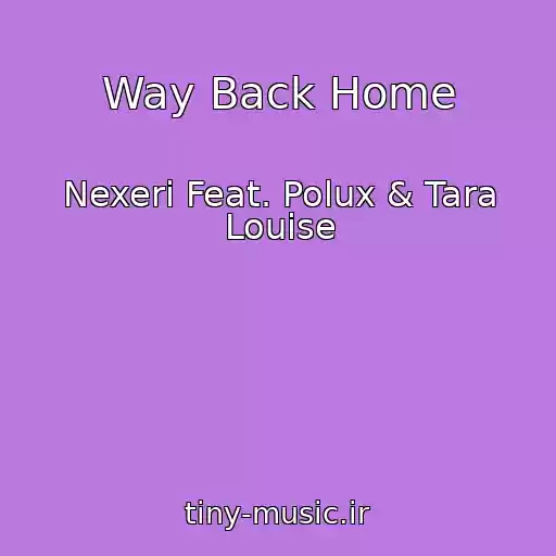 کاور آهنگ Way Back Home از Nexeri Feat. Polux & Tara Louise