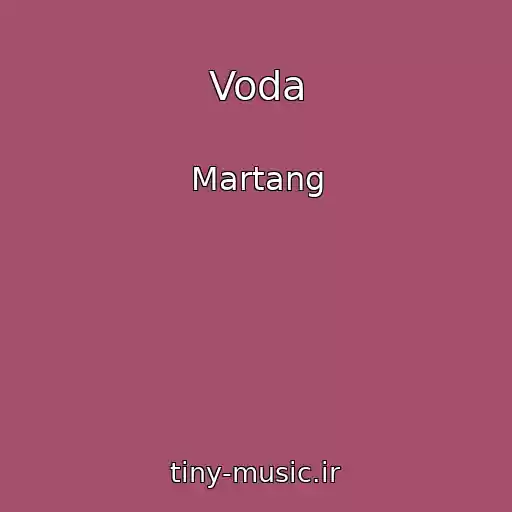 کاور آهنگ Voda از Martang
