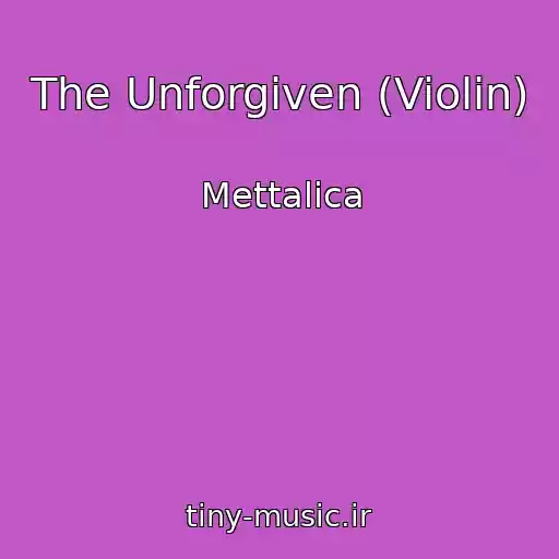 کاور آهنگ The Unforgiven (Violin) از Mettalica