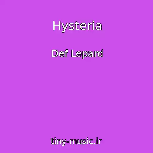 کاور آهنگ Hysteria از Def Lepard