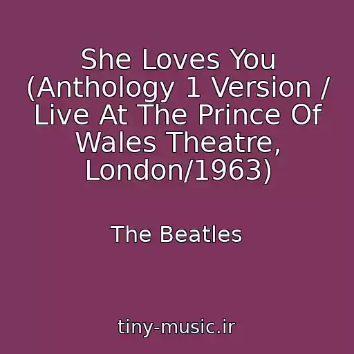 کاور آهنگ She Loves You (Anthology 1 Version / Live At The Prince Of Wales Theatre, London/1963) از The Beatles