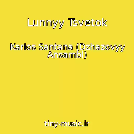 کاور آهنگ Lunnyy Tsvetok از Karlos Santana (Dzhazovyy Ansambl)