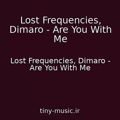 کاور آهنگ Lost Frequencies, Dimaro - Are You With Me از Lost Frequencies, Dimaro - Are You With Me