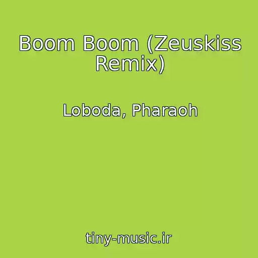 کاور آهنگ Boom Boom (Zeuskiss Remix) از Loboda, Pharaoh