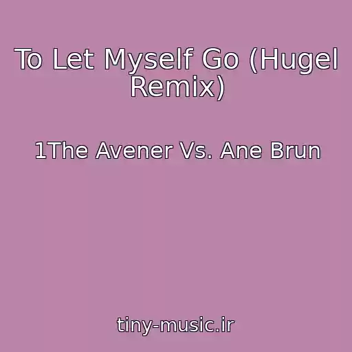 کاور آهنگ To Let Myself Go (Hugel Remix) از 1The Avener Vs. Ane Brun