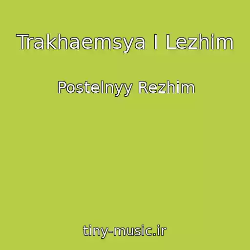 کاور آهنگ Trakhaemsya I Lezhim از Postelnyy Rezhim