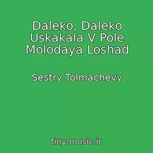 کاور آهنگ Daleko, Daleko Uskakala V Pole Molodaya Loshad از Sestry Tolmachevy