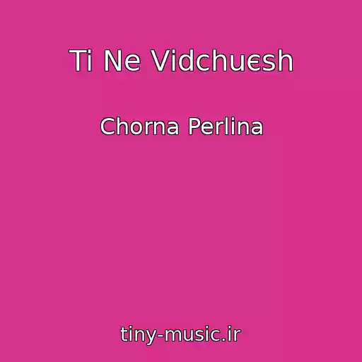 کاور آهنگ Ti Ne Vіdchuєsh از Chorna Perlina