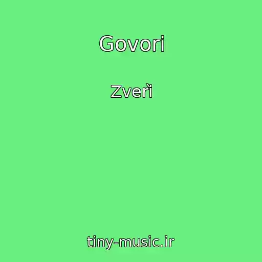 کاور آهنگ Govori از Zverì