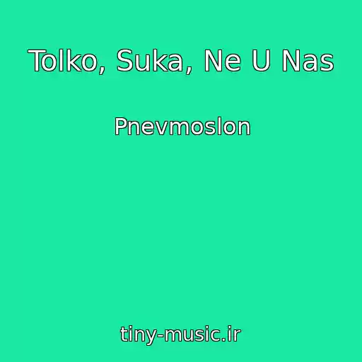 کاور آهنگ Tolko, Suka, Ne U Nas از Pnevmoslon