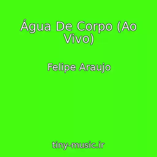 کاور آهنگ Água De Corpo (Ao Vivo) از Felipe Araujo