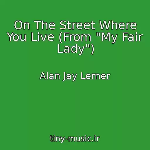 کاور آهنگ On The Street Where You Live (From "My Fair Lady") از Alan Jay Lerner