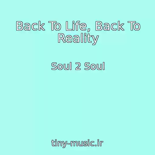 کاور آهنگ Back To Life, Back To Reality از Soul 2 Soul