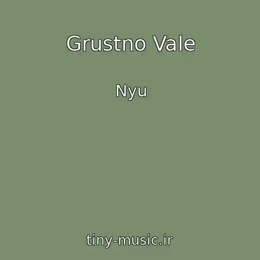 کاور آهنگ Grustno Vale از Nyu