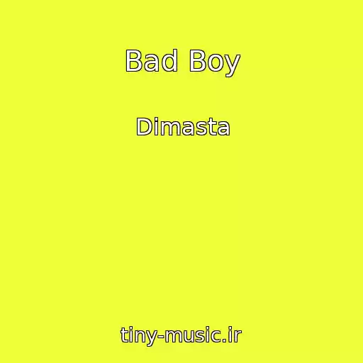کاور آهنگ Bad Boy از Dimasta