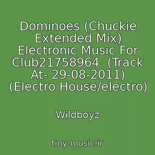 کاور آهنگ Dominoes (Chuckie Extended Mix) Electronic Music For Club21758964  (Track At- 29-08-2011) (Electro House/electro) از Wildboyz